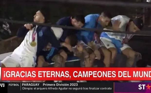 اتفاقی که ممکن بود جشن قهرمانی آرژانتین را تلخ کند!
