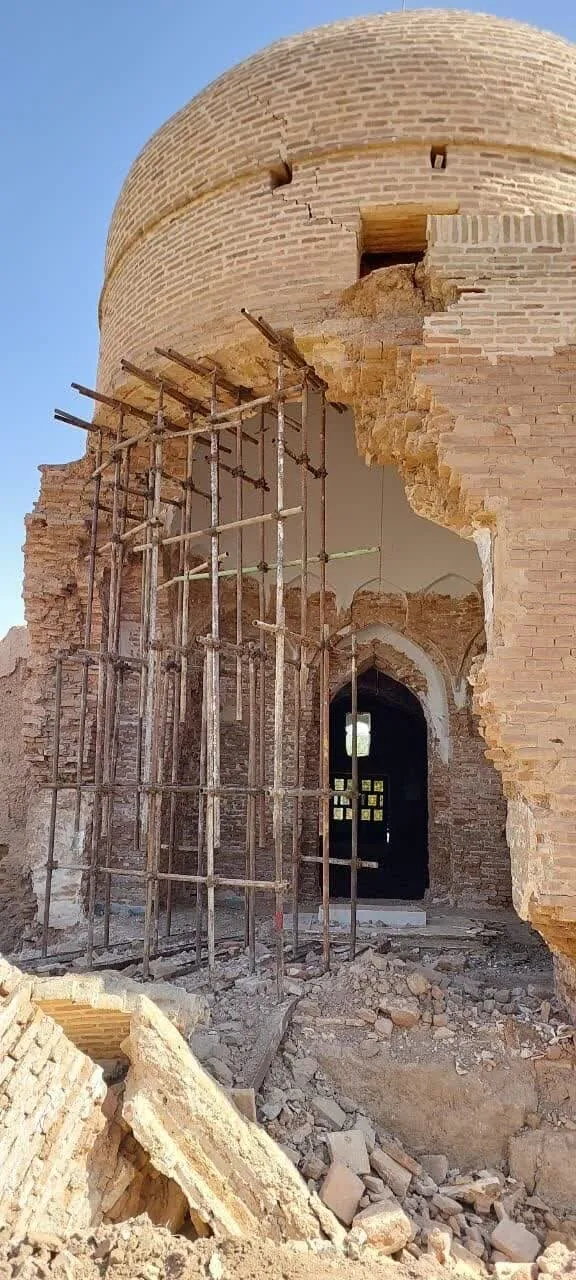خاکبرداری منجر به ریزش دیوار امامزاده سلیمان(ع) اشتهارد شد